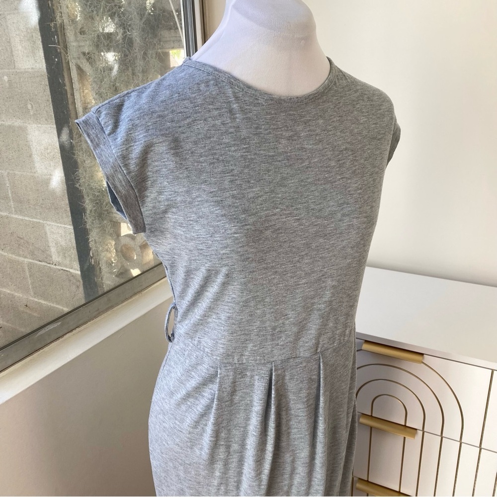 Heather Grey Paris Tulip Midi Dress, Size S - Picture 4 of 7